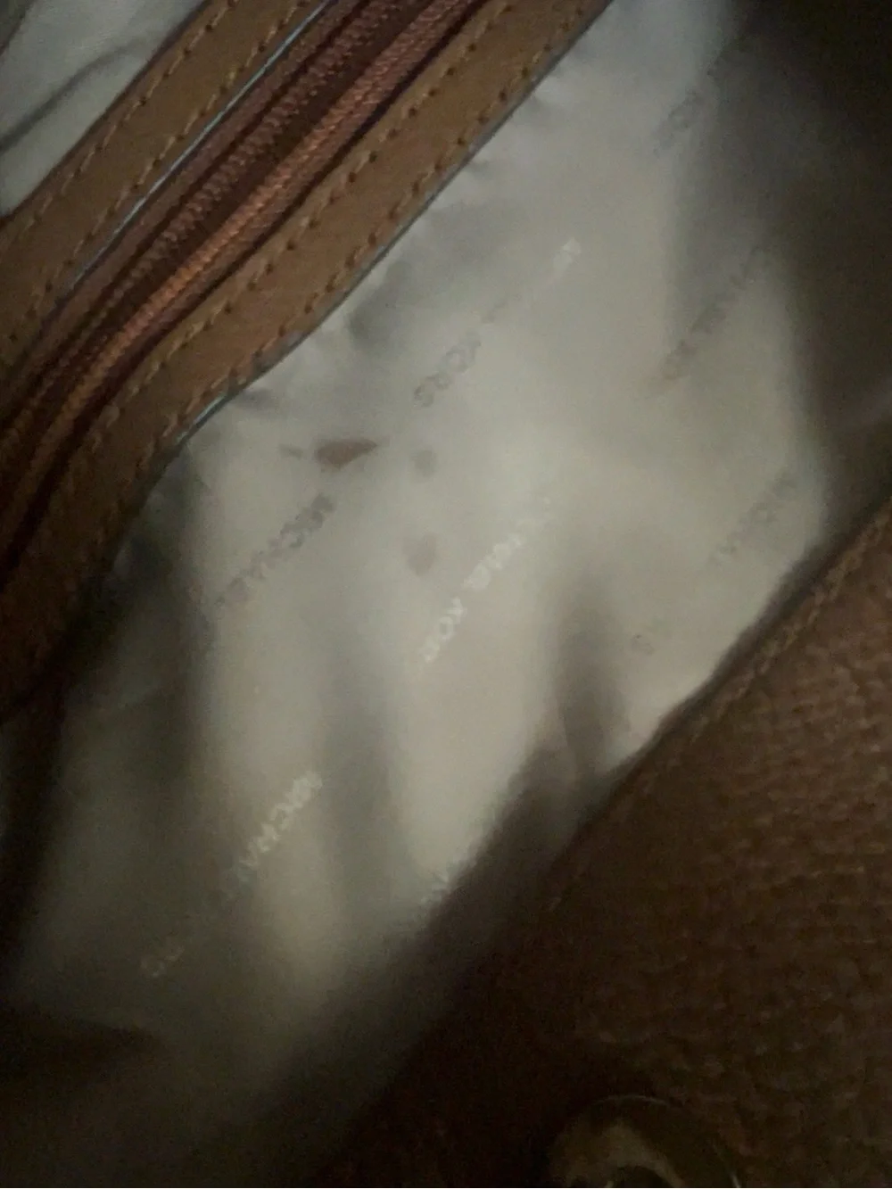 Michael Kors Lex Large Hobo Acorn Leather Convertible Shoulder Bag